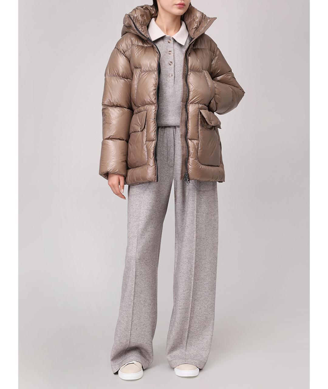 HETREGO Коричневый пуховик, фото 2