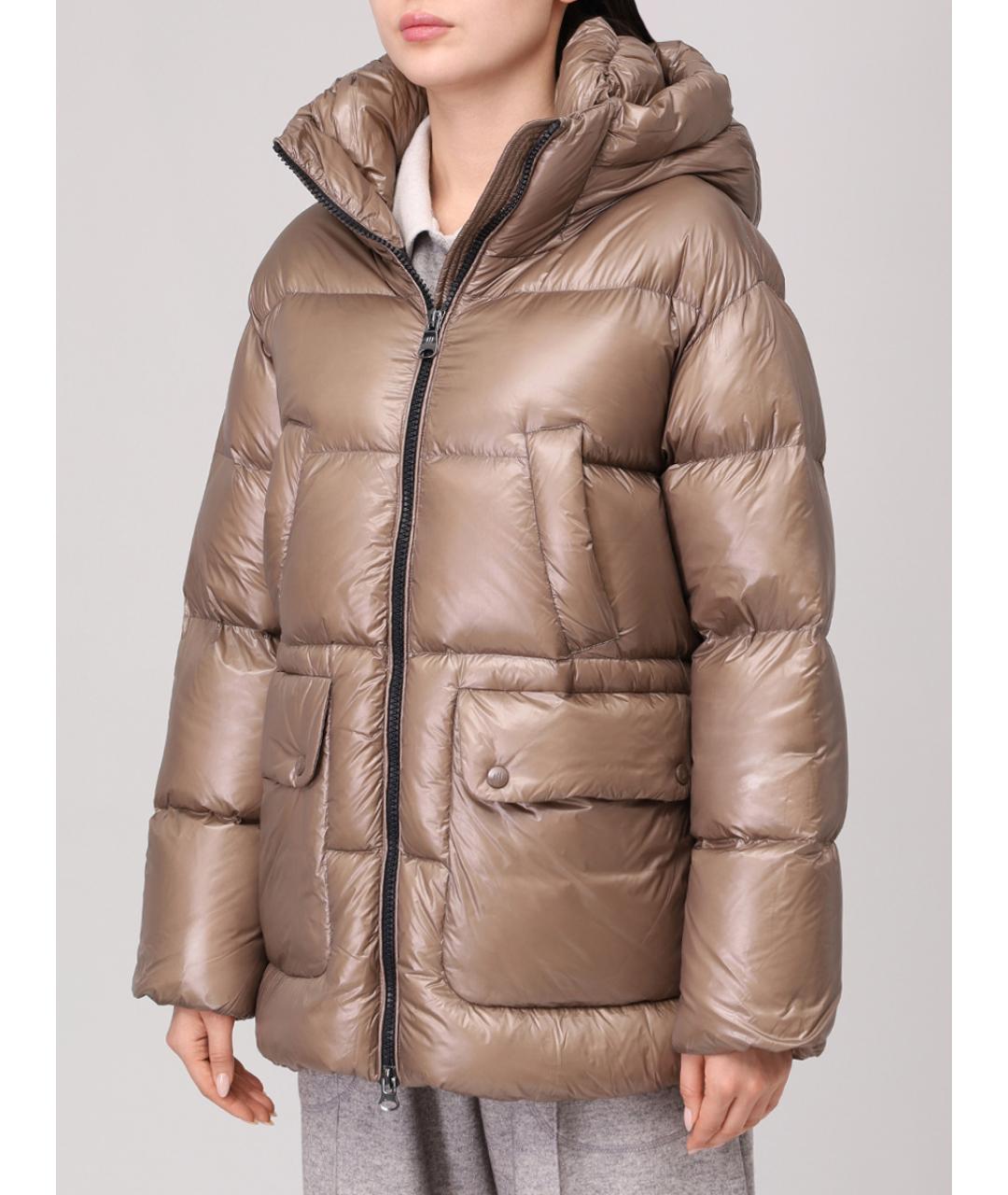 HETREGO Коричневый пуховик, фото 4
