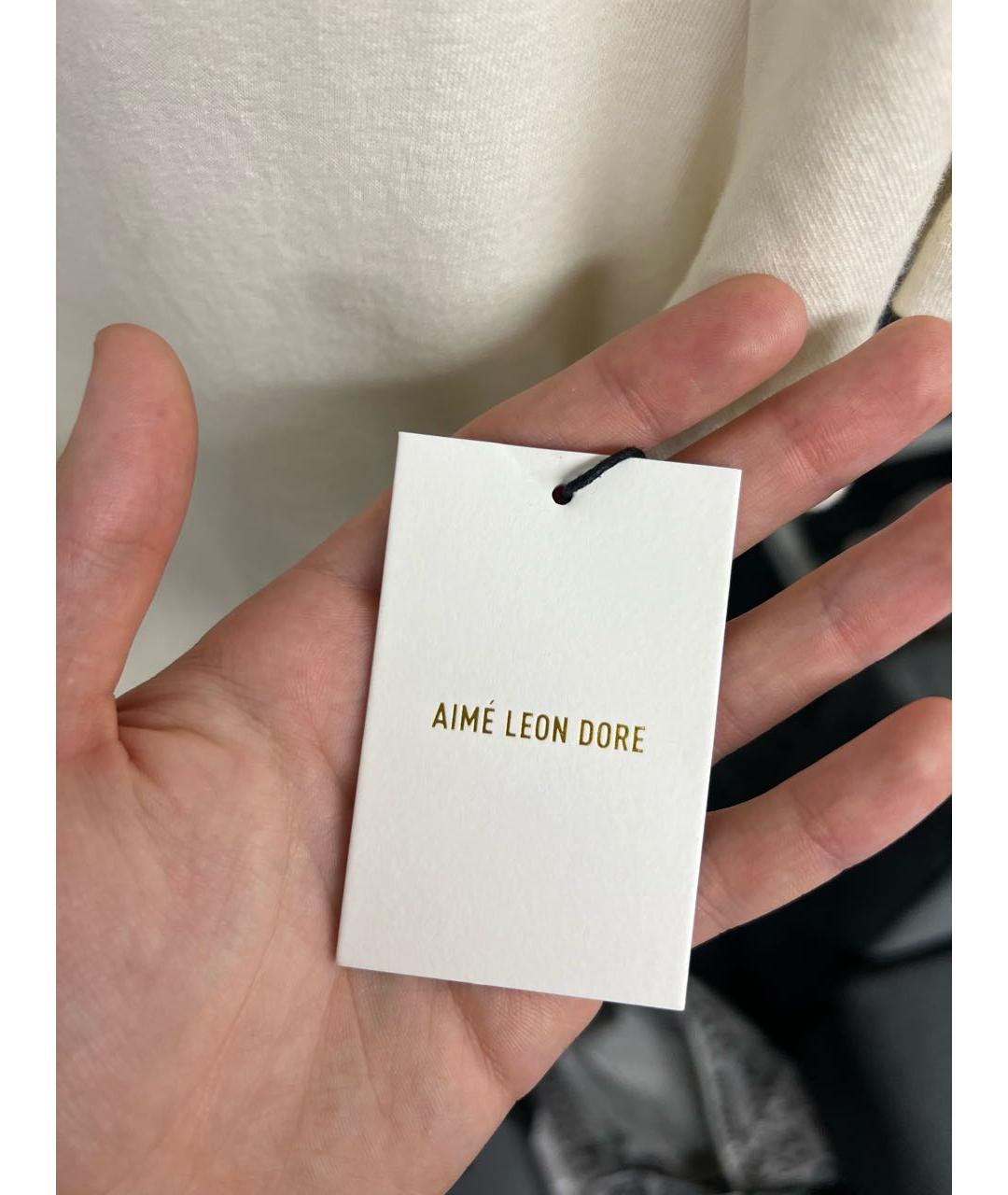 Aimé Leon Dore Белая хлопковая футболка, фото 6