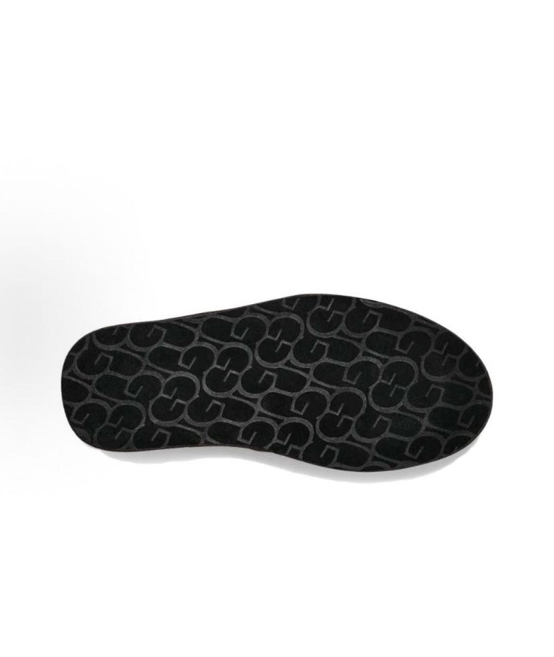 UGG AUSTRALIA Коричневые замшевые шлепанцы, фото 5