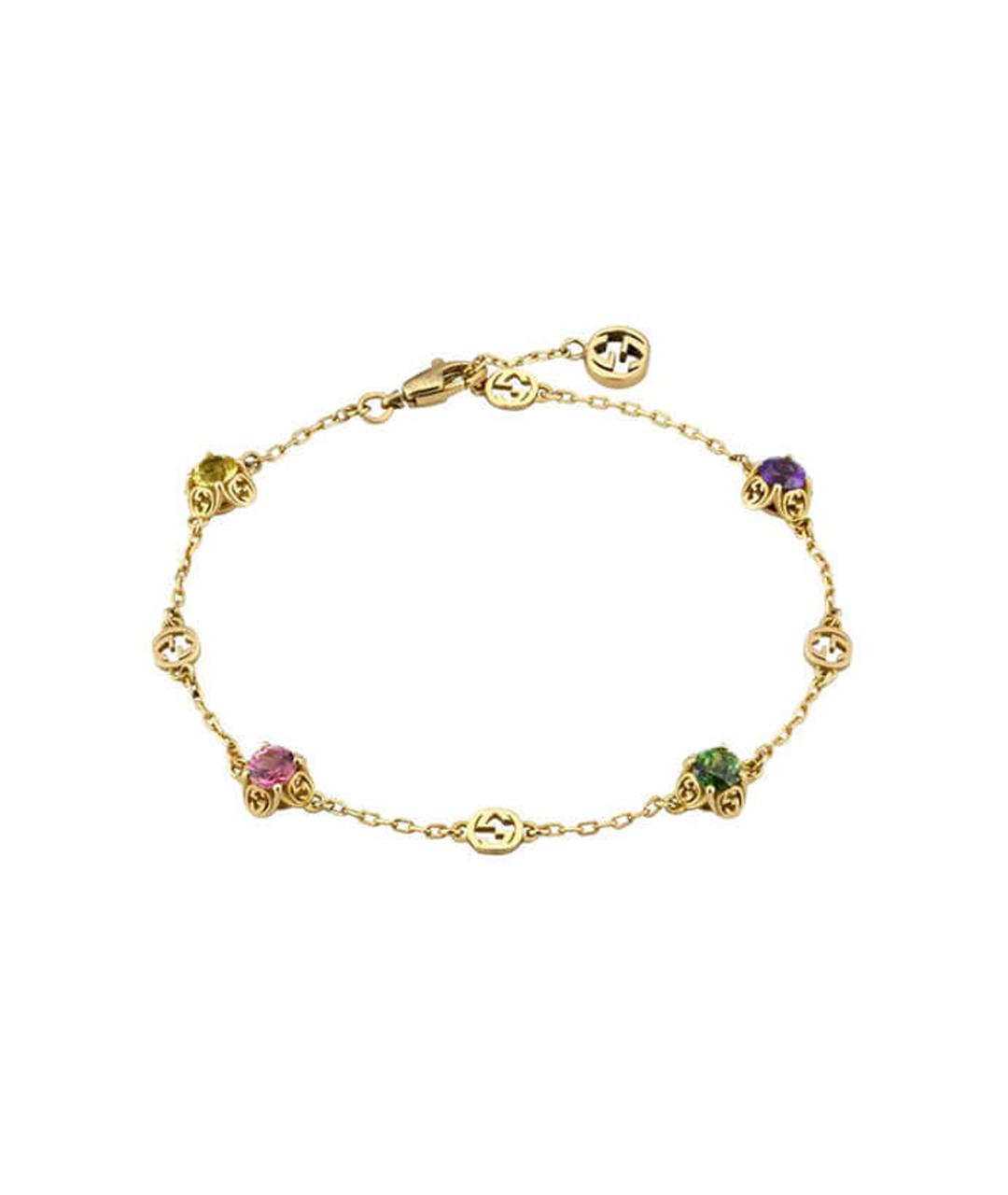 GUCCI Золотой браслет из желтого золота, фото 1