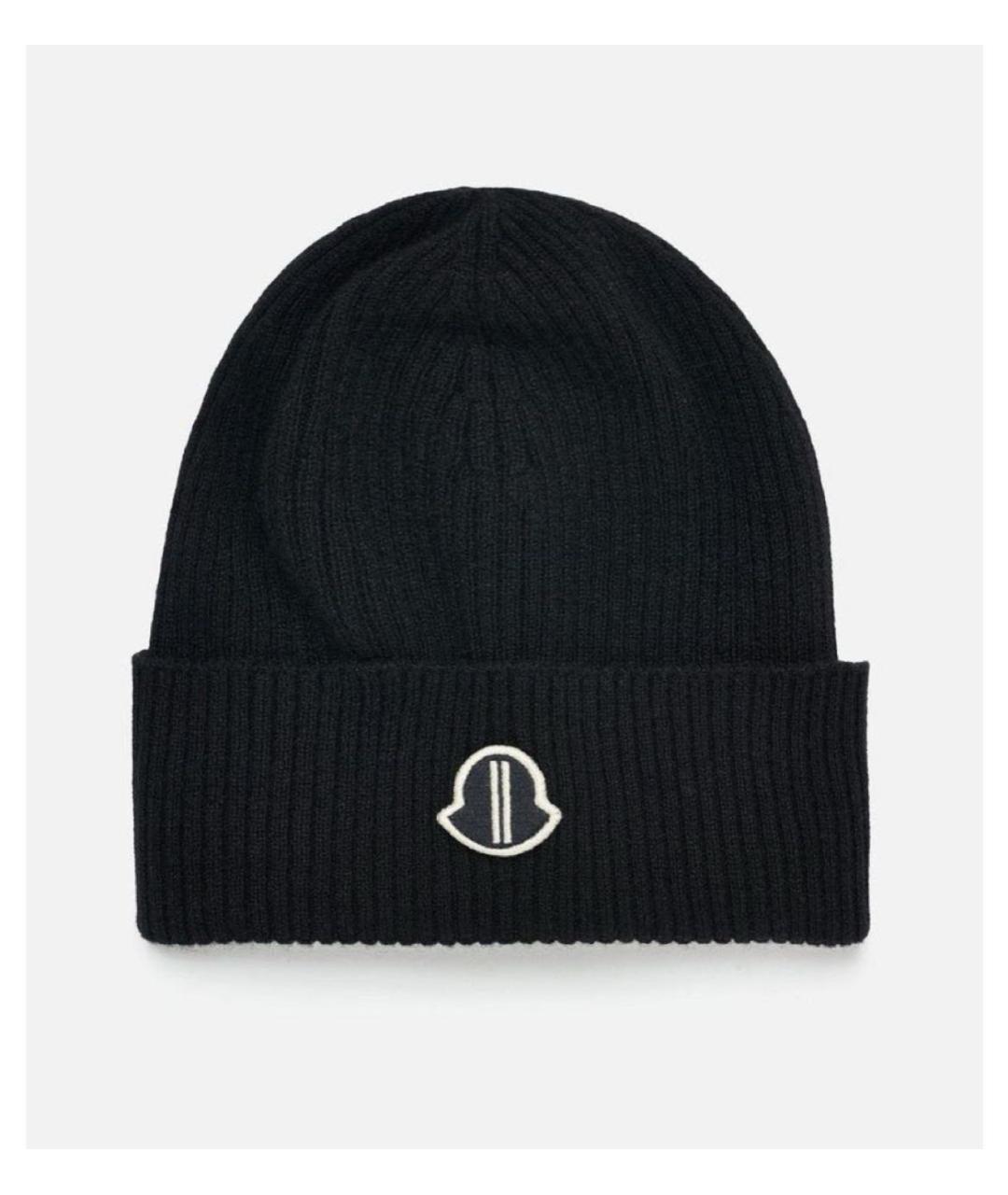 RICK OWENS Черная шерстяная шапка, фото 2
