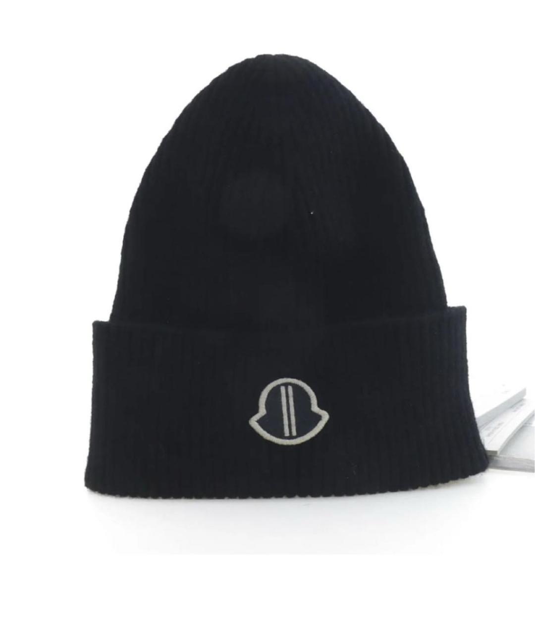 RICK OWENS Черная шерстяная шапка, фото 9