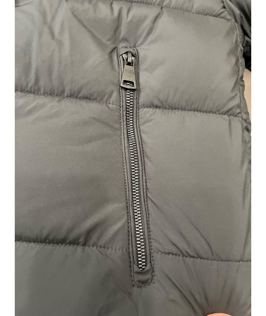 DKNY Черная полиэстеровая куртка, фото 4