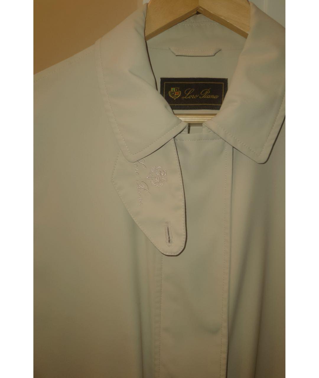 LORO PIANA Бежевая полиэстеровая куртка, фото 3