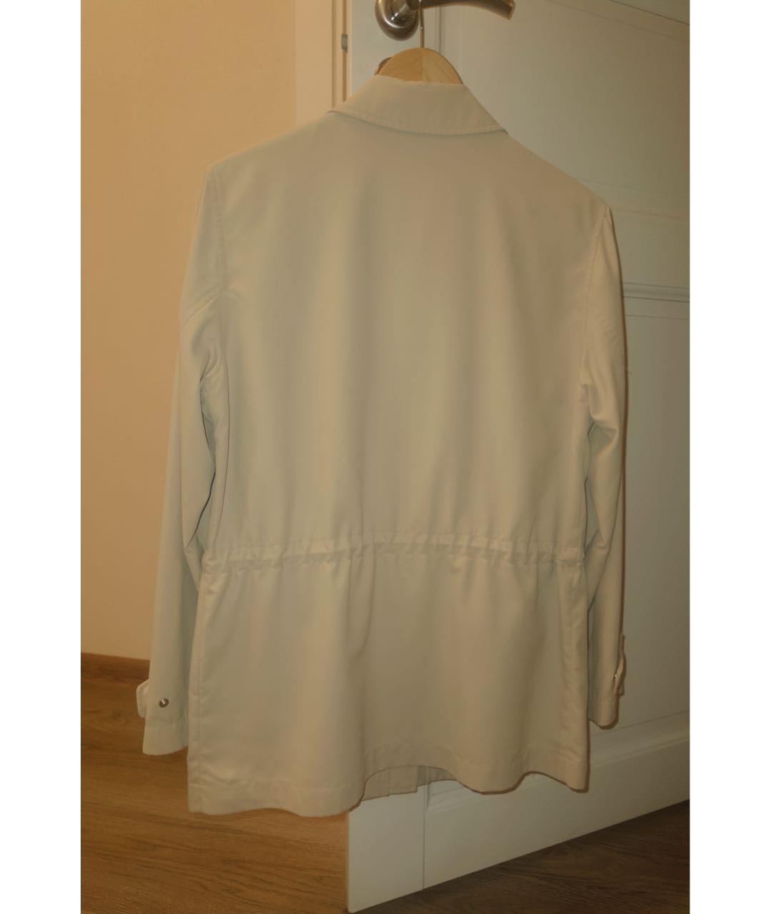 LORO PIANA Бежевая полиэстеровая куртка, фото 2