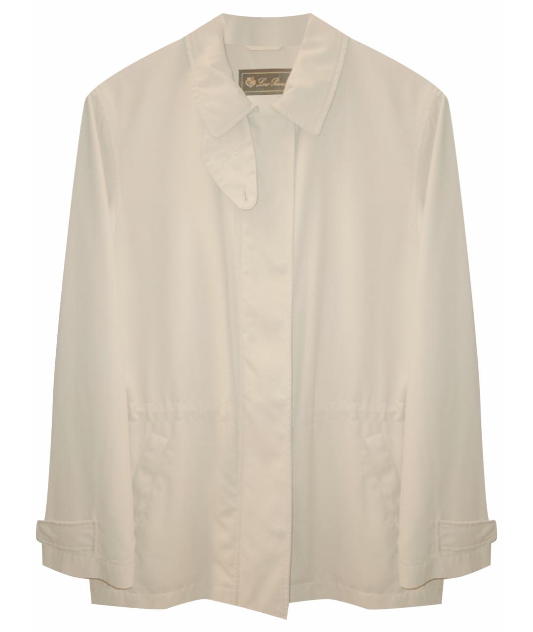 LORO PIANA Бежевая полиэстеровая куртка, фото 1