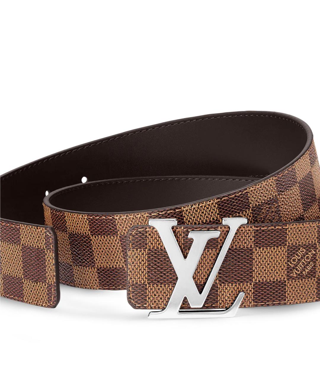 LOUIS VUITTON Коричневый ремень, фото 2