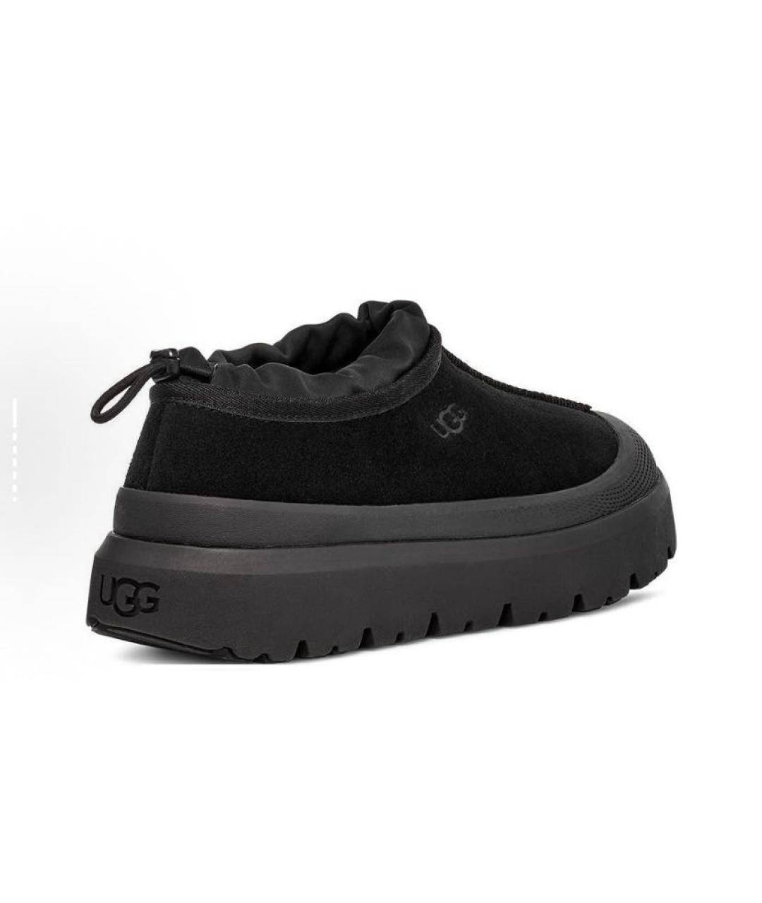 UGG AUSTRALIA Черные замшевые ботинки, фото 4