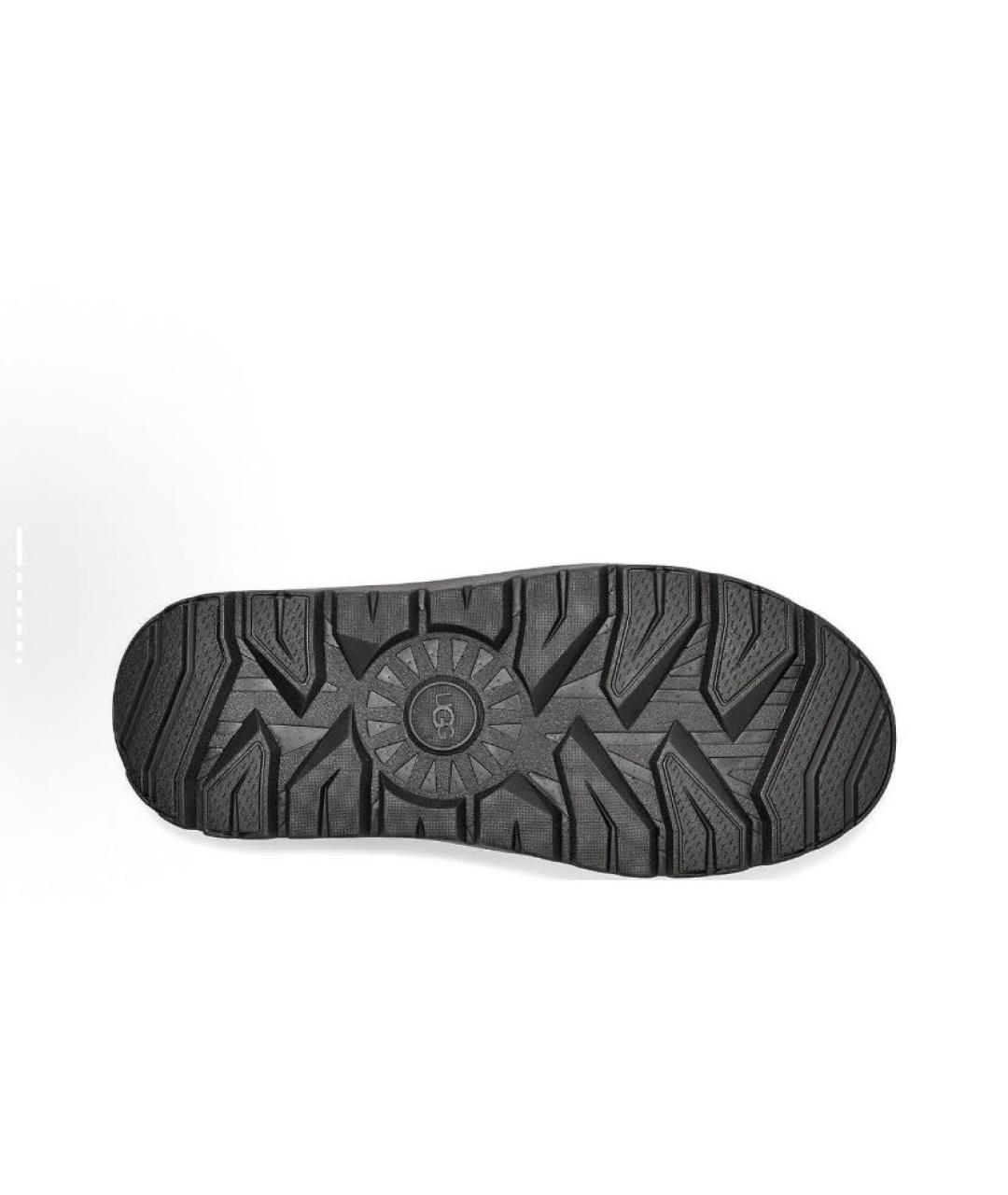 UGG AUSTRALIA Черные замшевые ботинки, фото 5