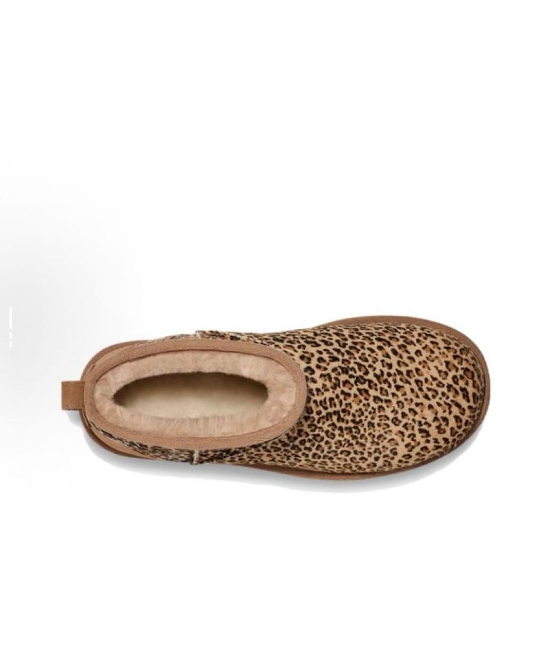 UGG AUSTRALIA Бежевые текстильные ботинки, фото 5