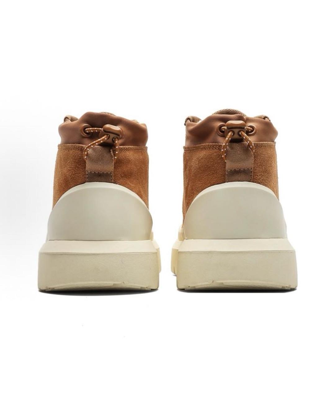 UGG AUSTRALIA Бежевые замшевые ботинки, фото 3