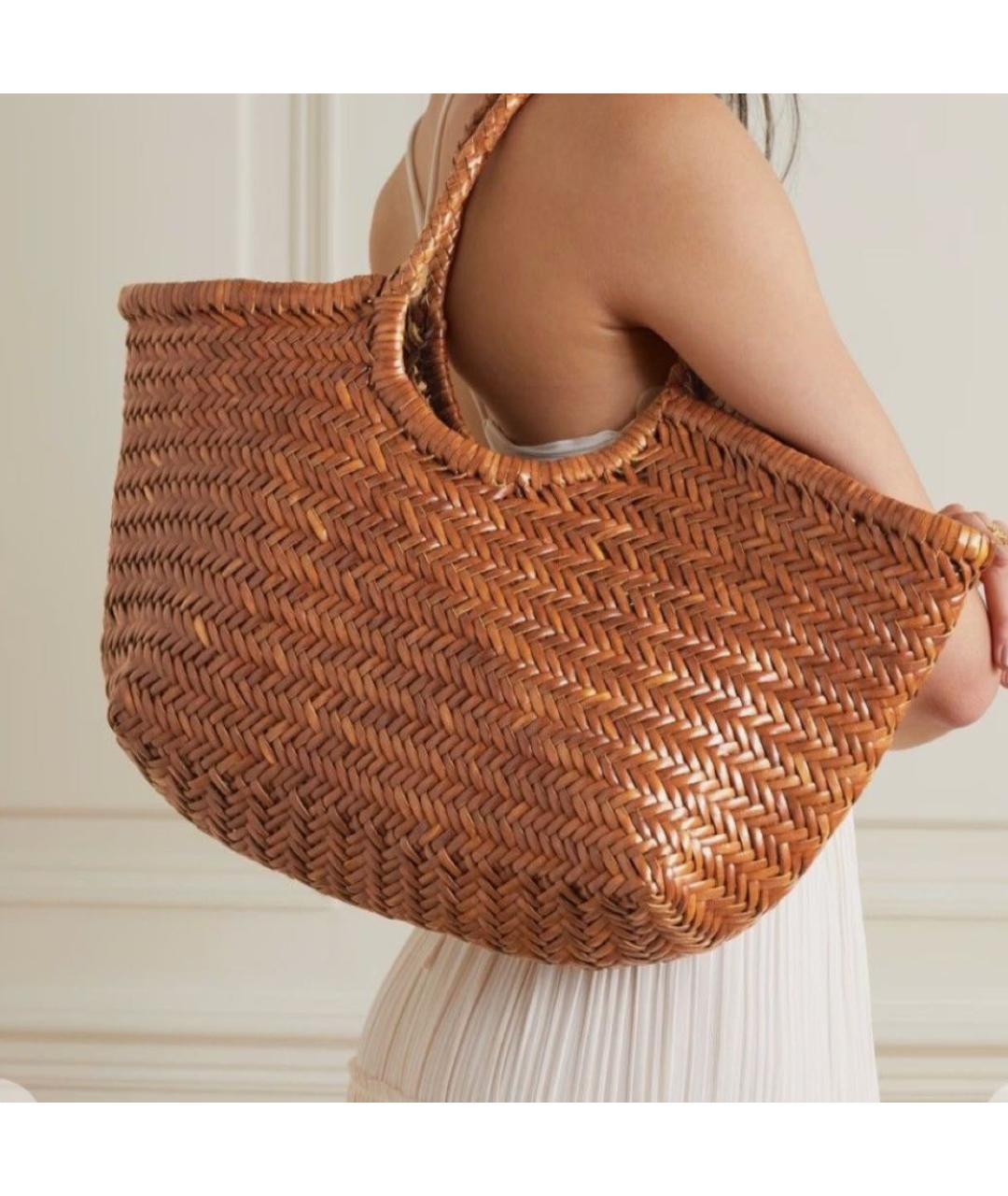 Dragon Diffusion Пелетеная сумка с короткими ручками, фото 2