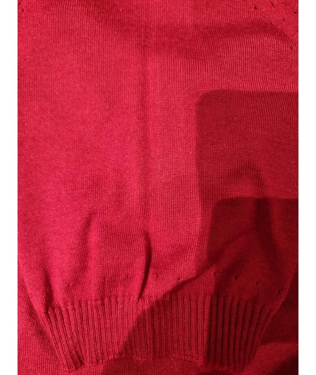 KITON Красный кашемировый джемпер / свитер, фото 9