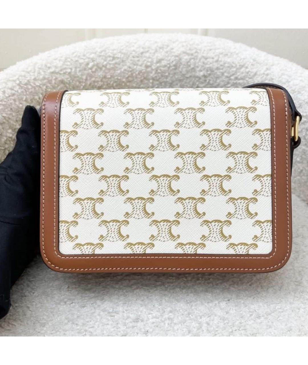 CELINE Белая сумка через плечо, фото 2