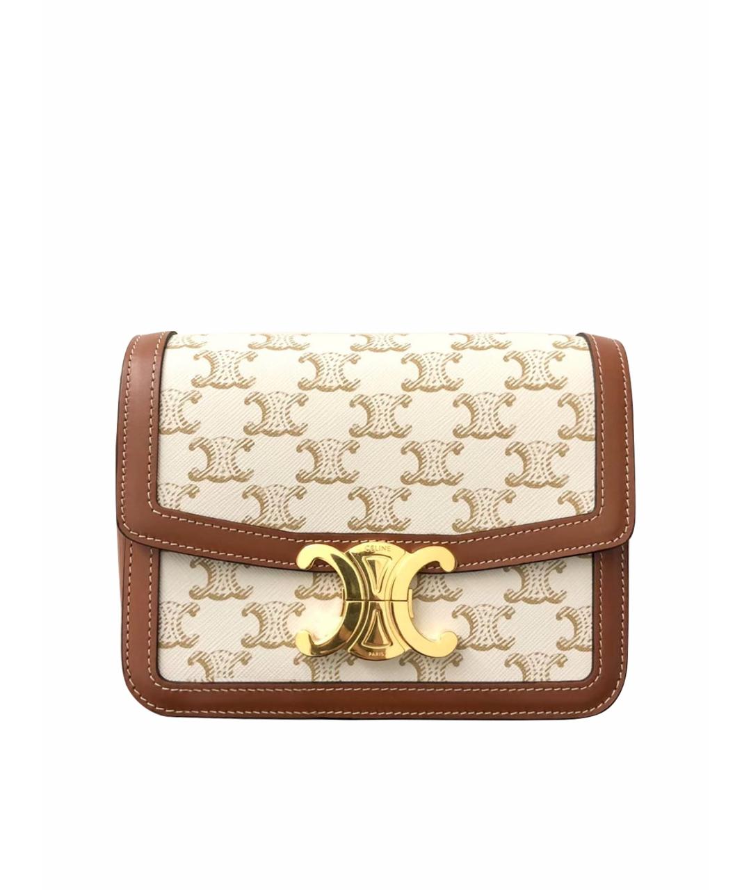 CELINE Белая сумка через плечо, фото 1