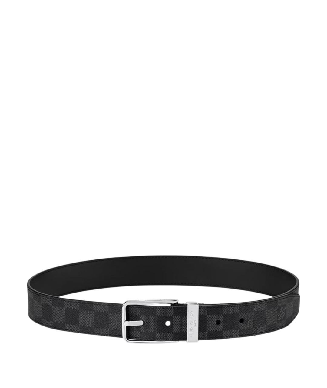 LOUIS VUITTON Черный ремень, фото 1
