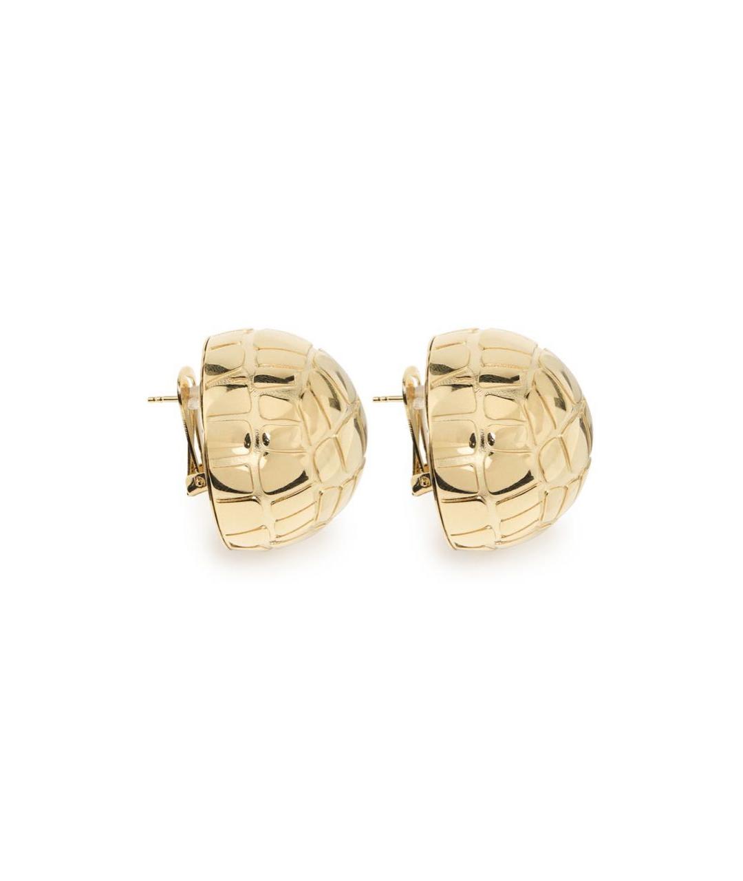 JACQUEMUS Золотые латунные серьги, фото 3
