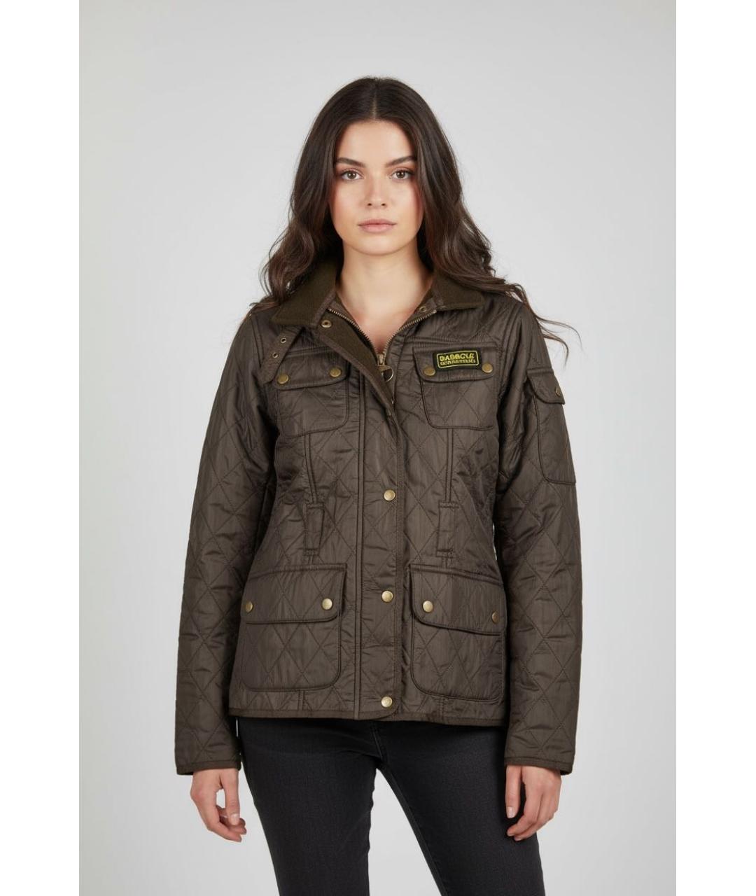 BARBOUR Хаки полиэстеровая куртка, фото 2