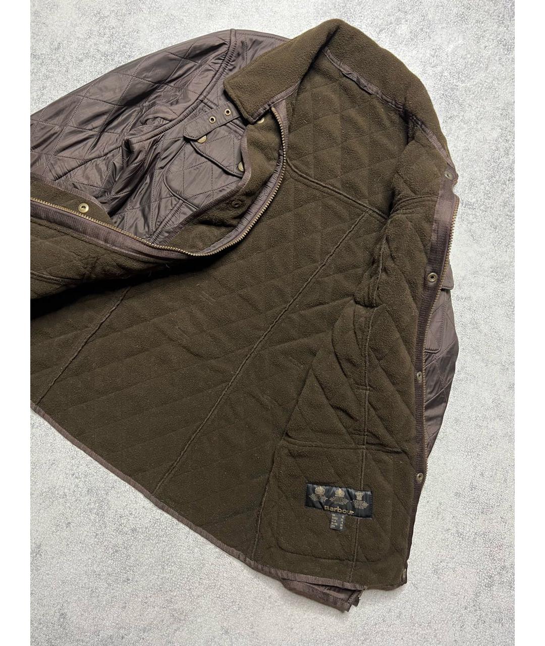 BARBOUR Хаки полиэстеровая куртка, фото 3