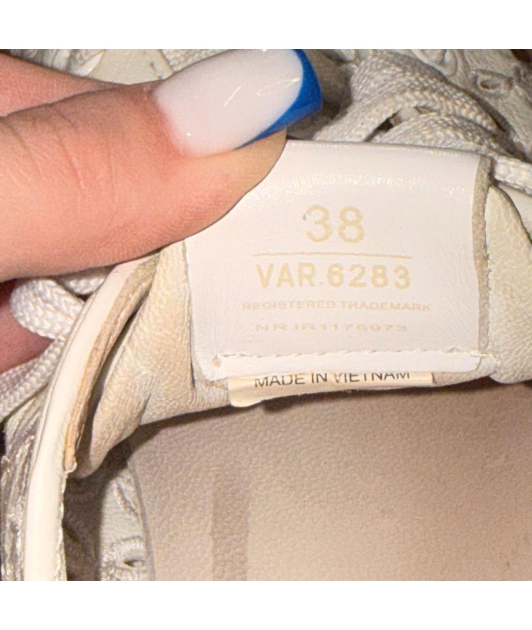 PREMIATA Белые кожаные кроссовки, фото 5