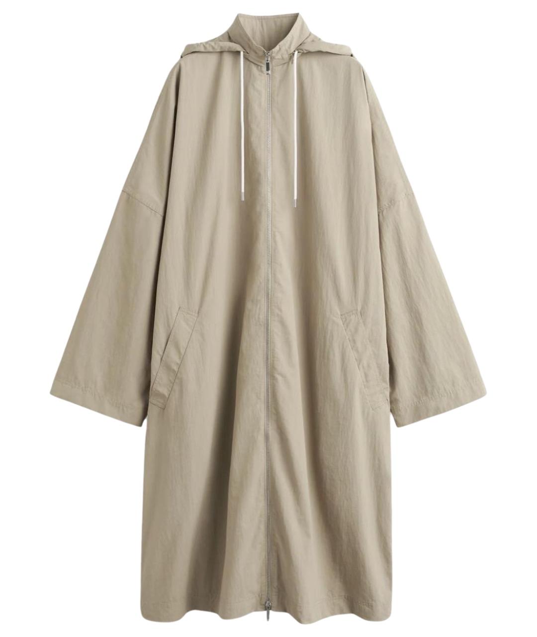 TOTEME Бежевый полиамидовый тренч/плащ, фото 1