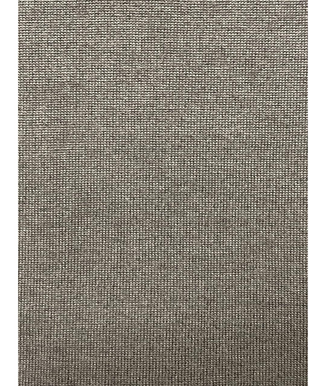 BRUNELLO CUCINELLI Серая кашемировая водолазка, фото 3