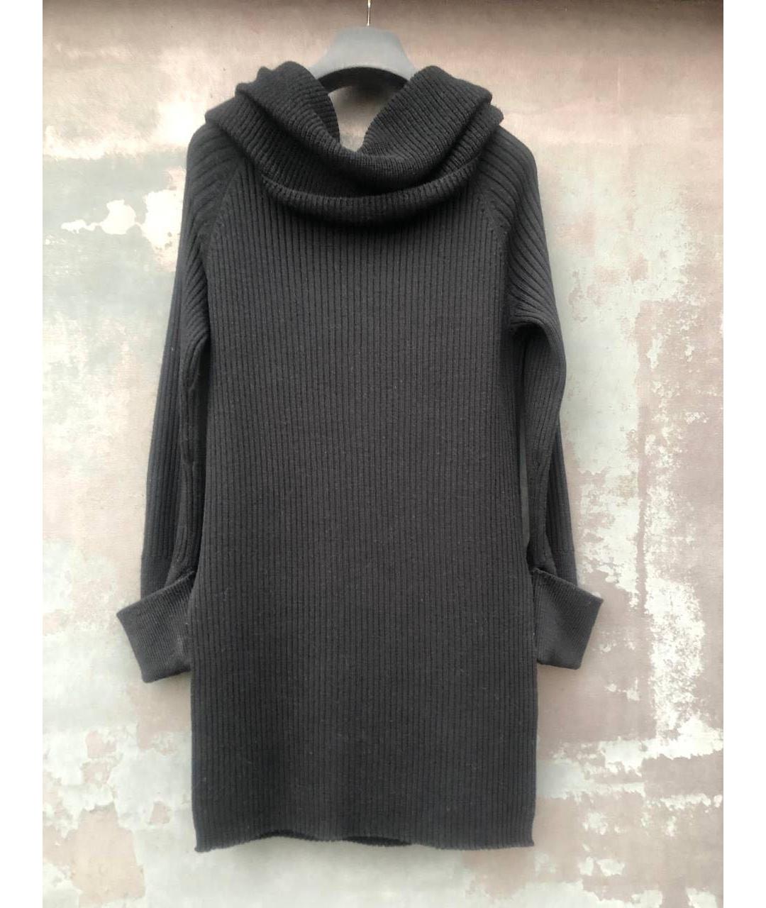 TWIN-SET Черный шерстяной джемпер / свитер, фото 6