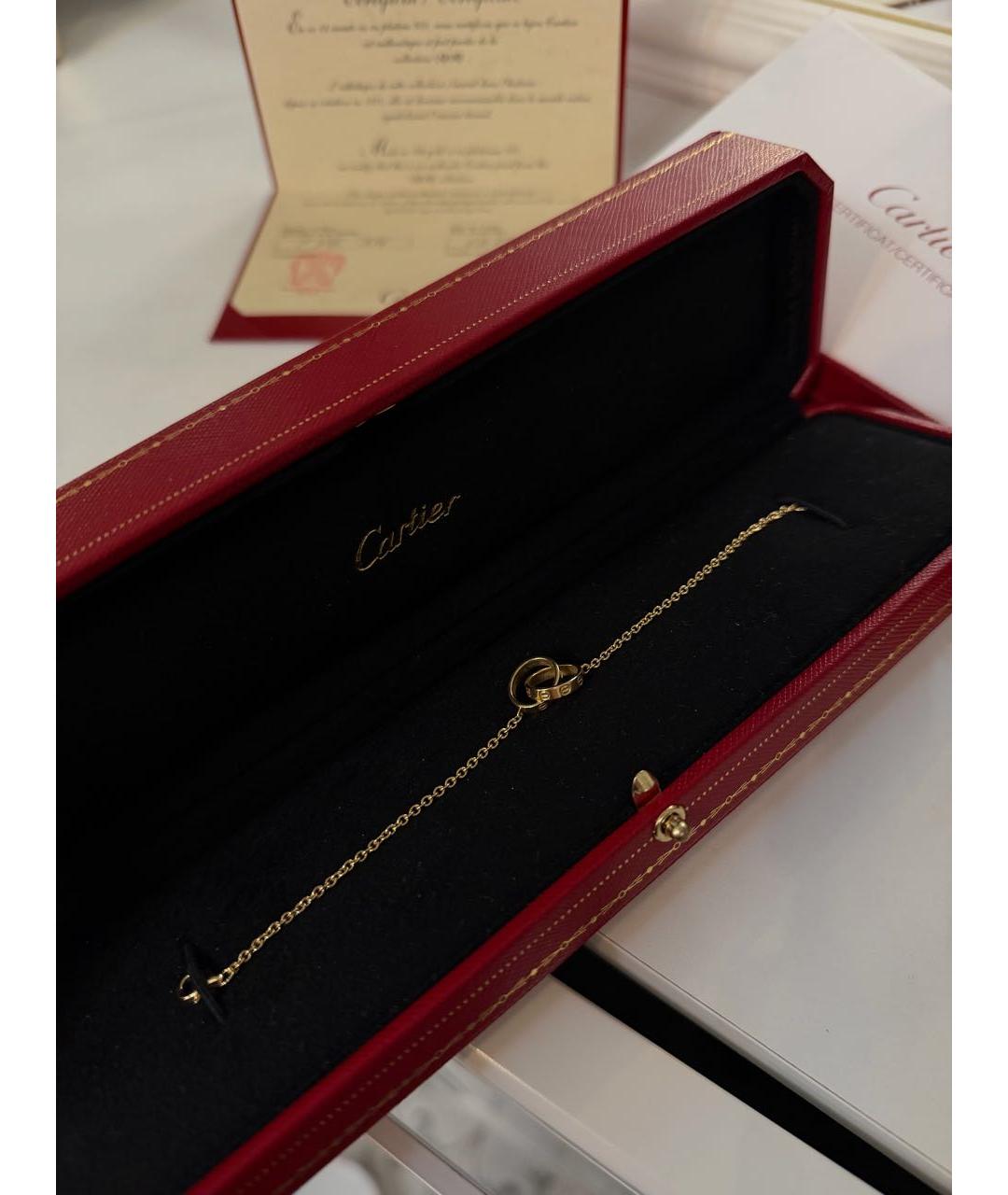 CARTIER Золотой браслет из желтого золота, фото 2