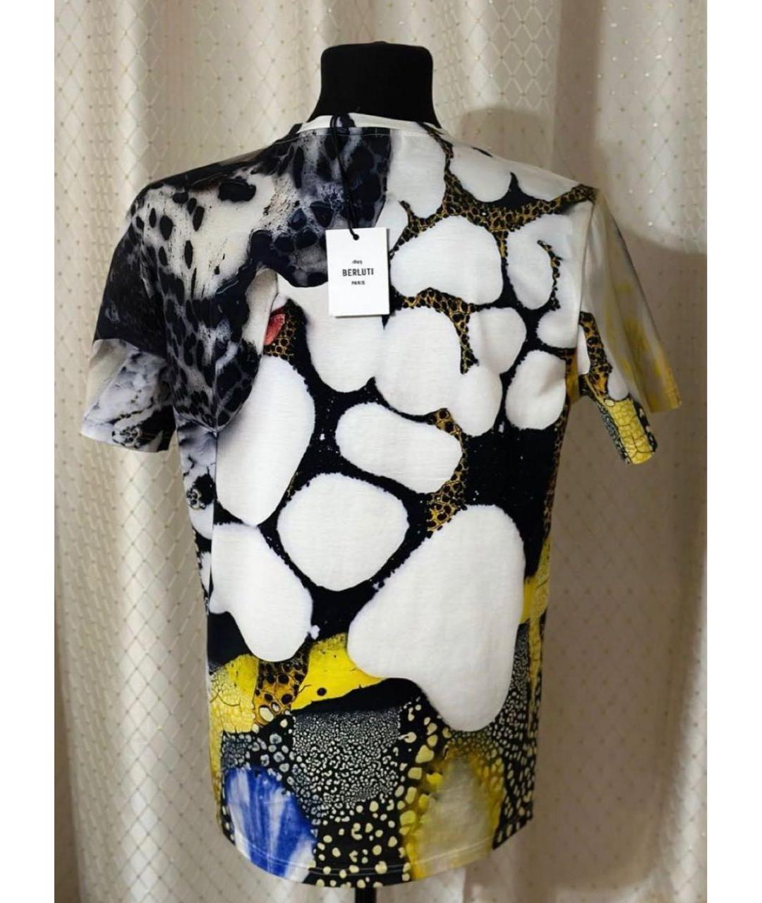 BERLUTI Мульти хлопковая футболка, фото 3