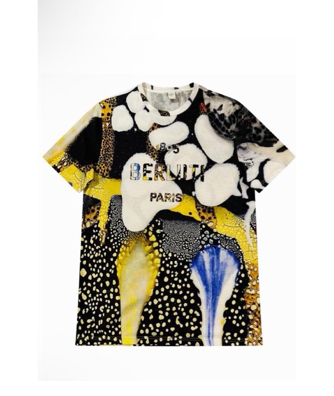BERLUTI Мульти хлопковая футболка, фото 9