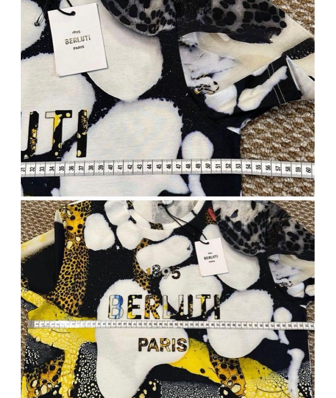BERLUTI Мульти хлопковая футболка, фото 6