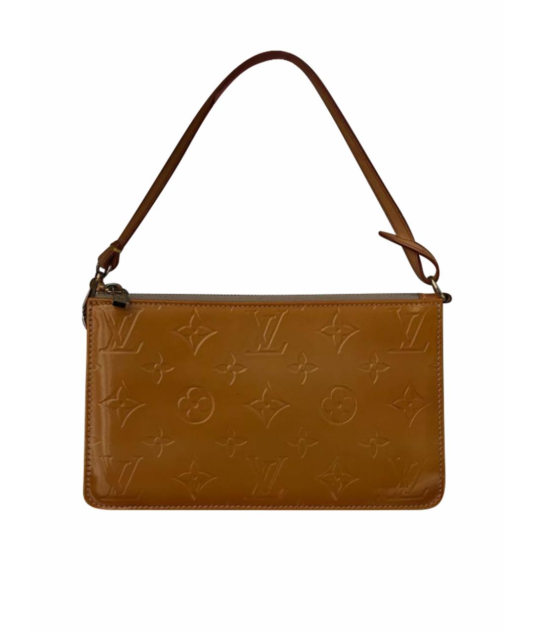 LOUIS VUITTON Желтая сумка с короткими ручками, фото 1