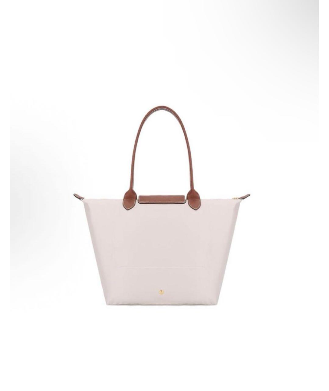 LONGCHAMP Бежевая сумка тоут, фото 3