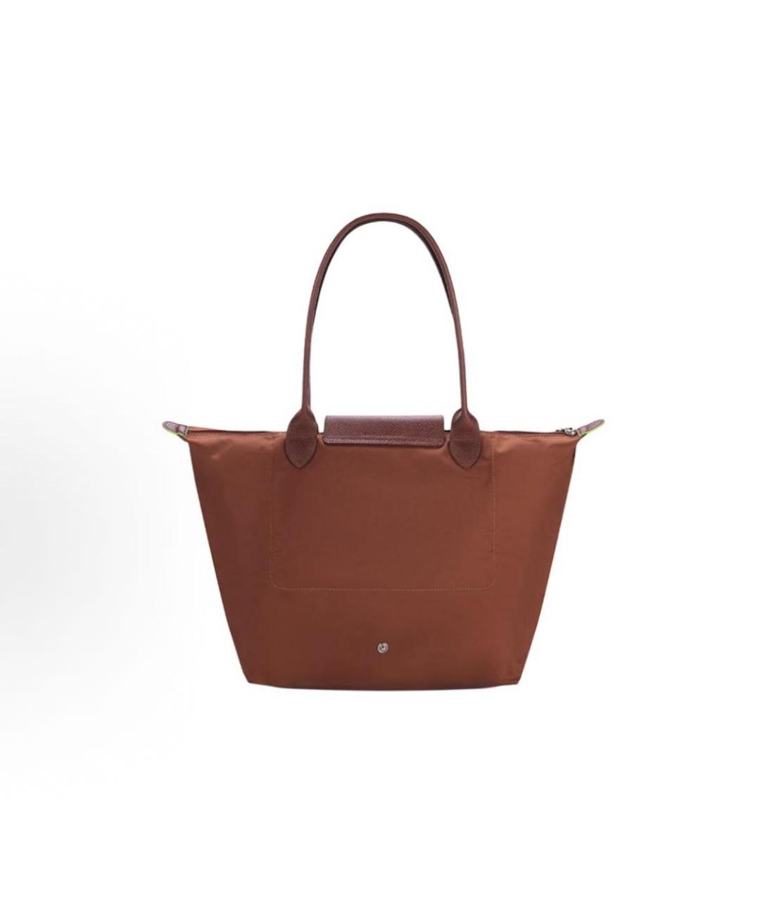 LONGCHAMP Оранжевая сумка тоут, фото 3