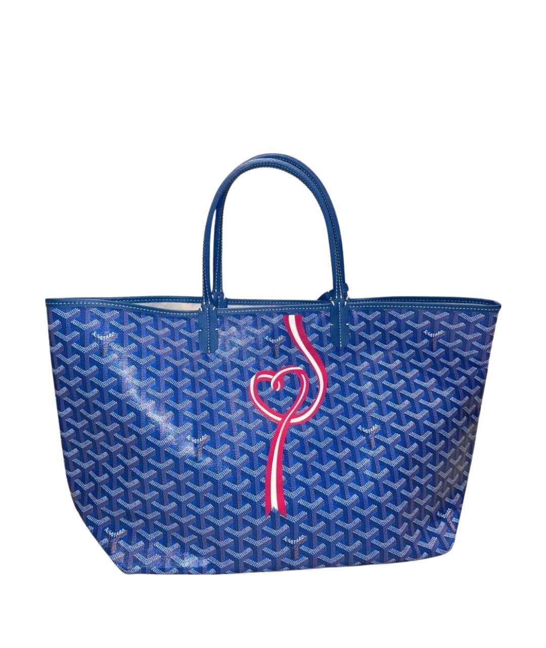 GOYARD Синяя сумка тоут, фото 1