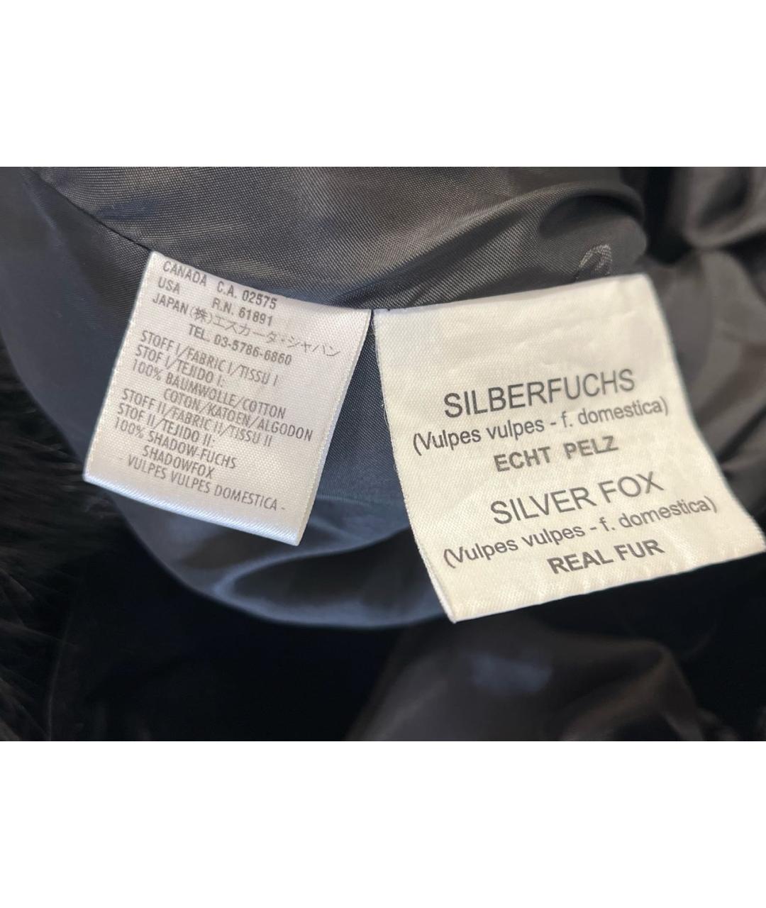 ESCADA Черное бархатное пальто, фото 7