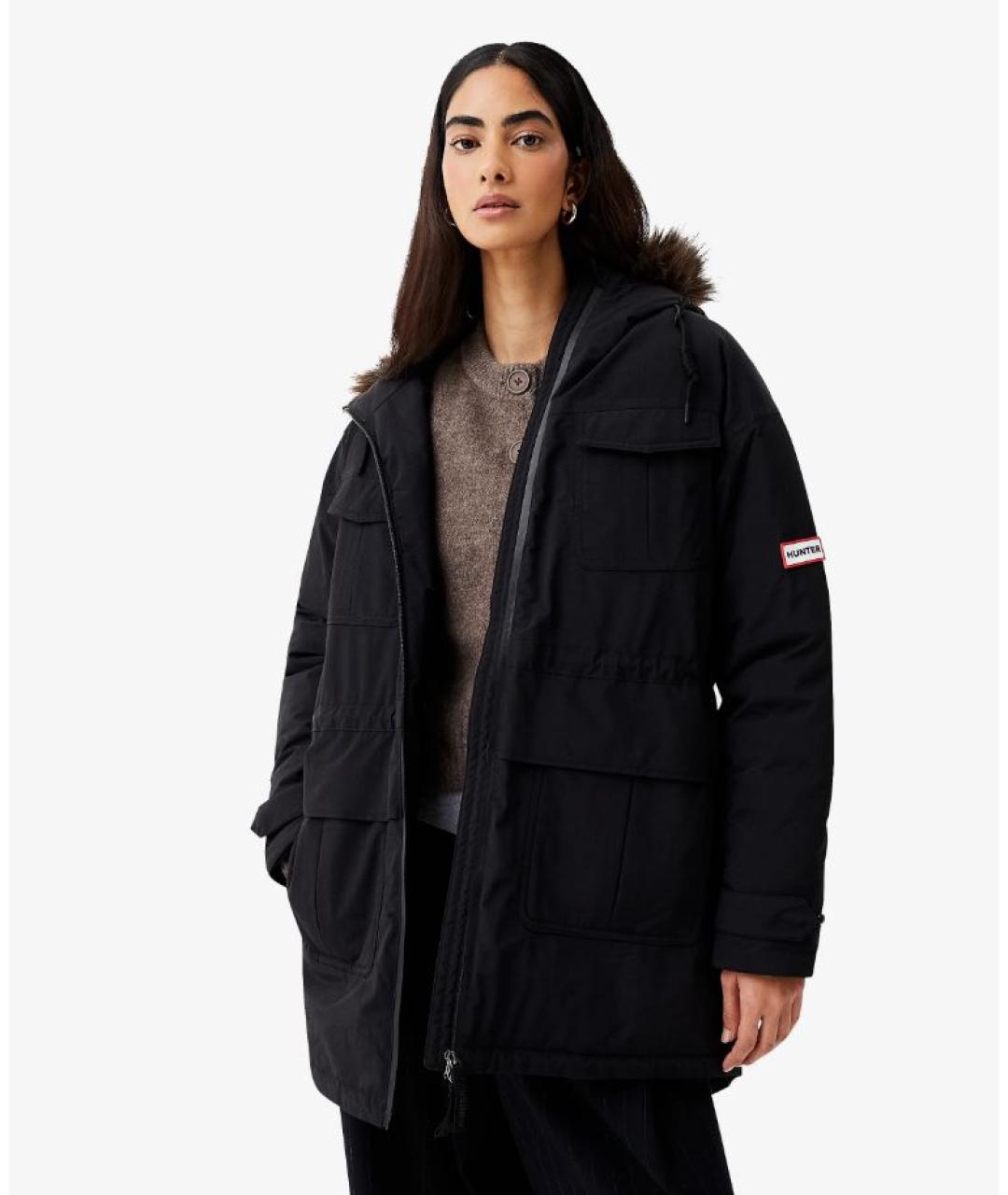 HUNTER Черная парка, фото 3