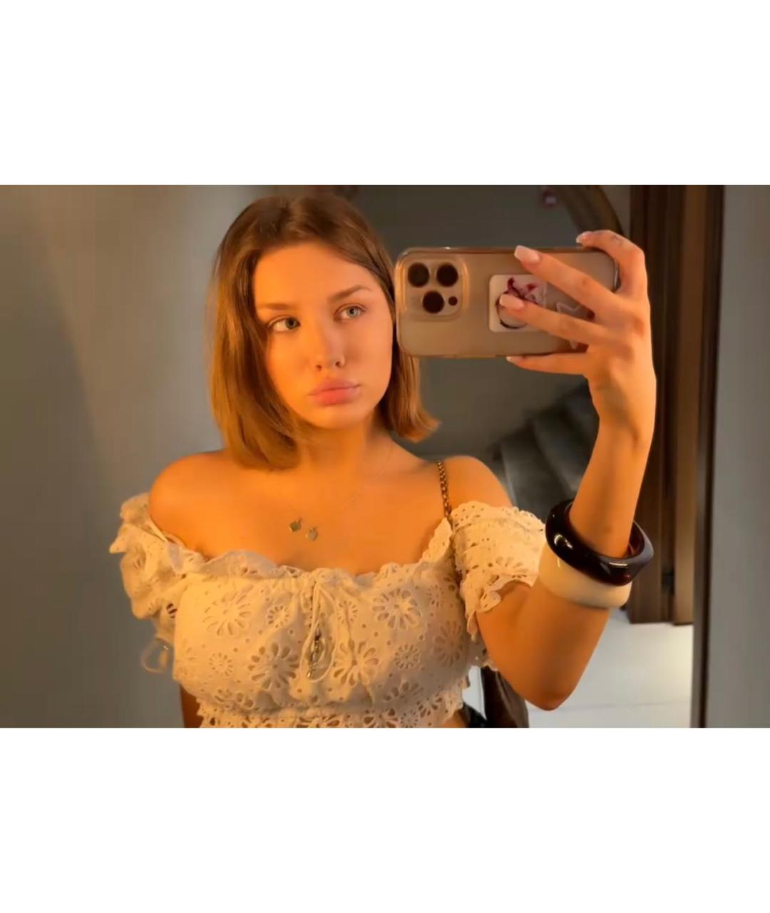 ZIMMERMANN Белая хлопковая майка, фото 5