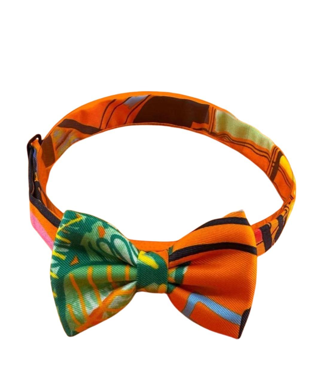 HERMES Мульти шелковый платок, фото 1