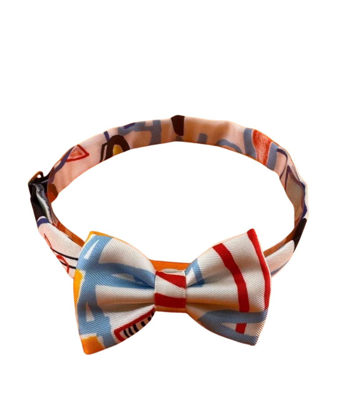 HERMES Мульти шелковый платок, фото 1