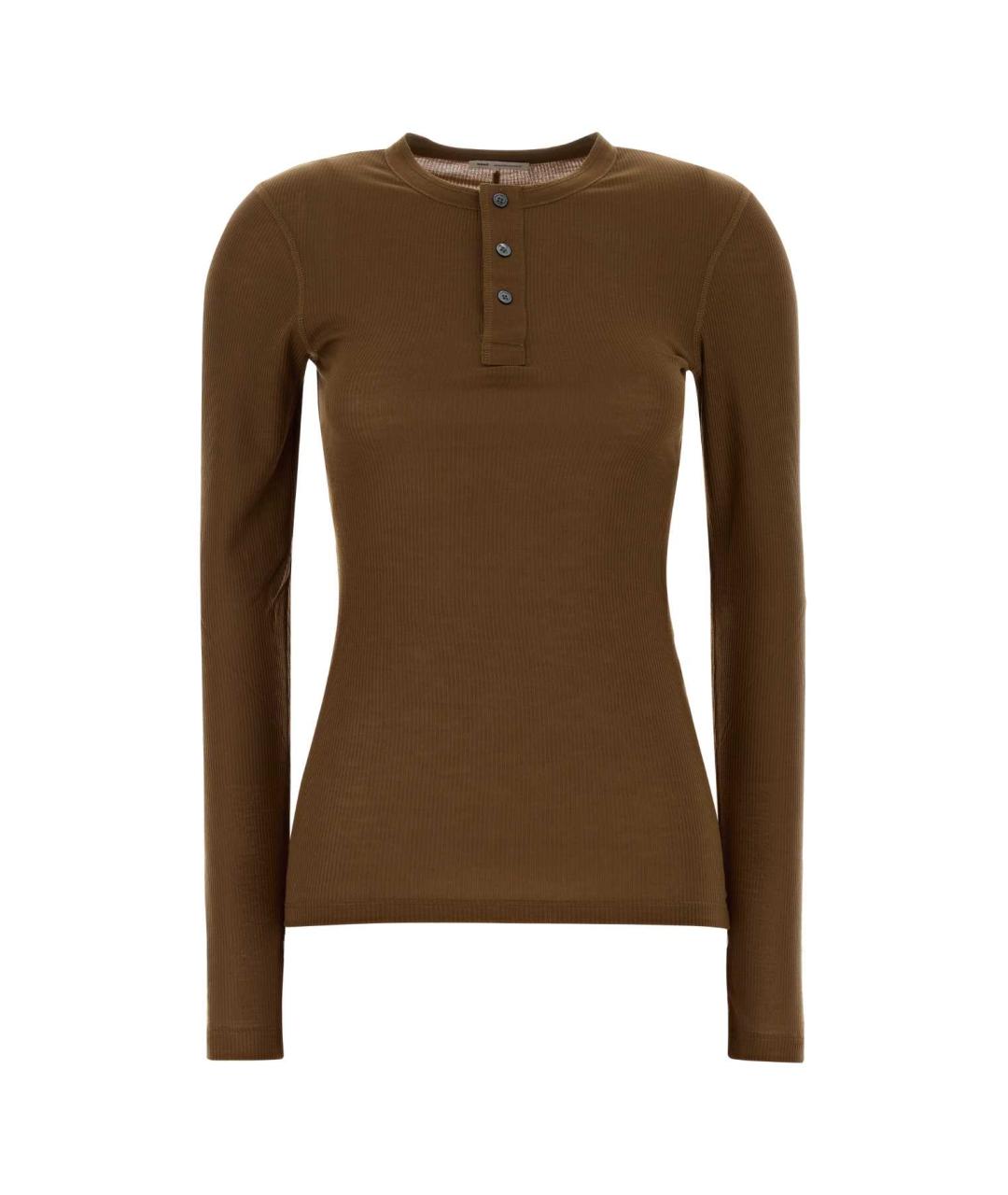 Ami Paris Коричневая водолазка, фото 1