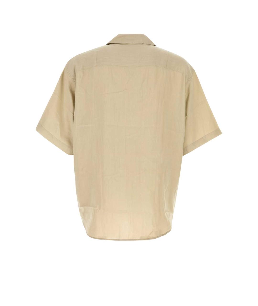 Ami Paris Бежевая кэжуал рубашка, фото 2