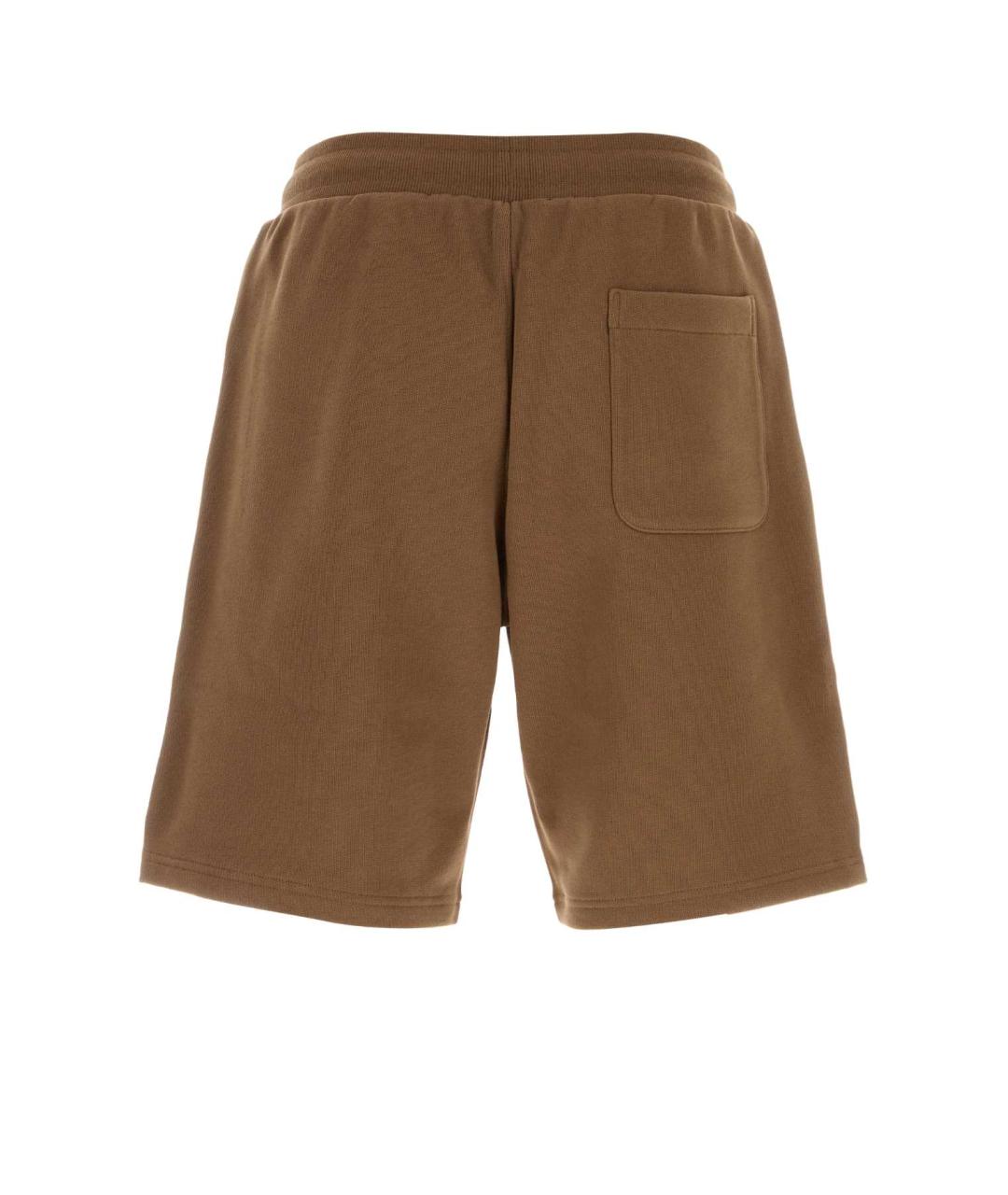Ami Paris Коричневые хлопковые шорты, фото 2
