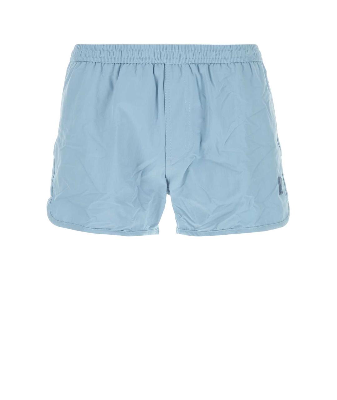 Ami Paris Голубые полиамидовые плавки, фото 1