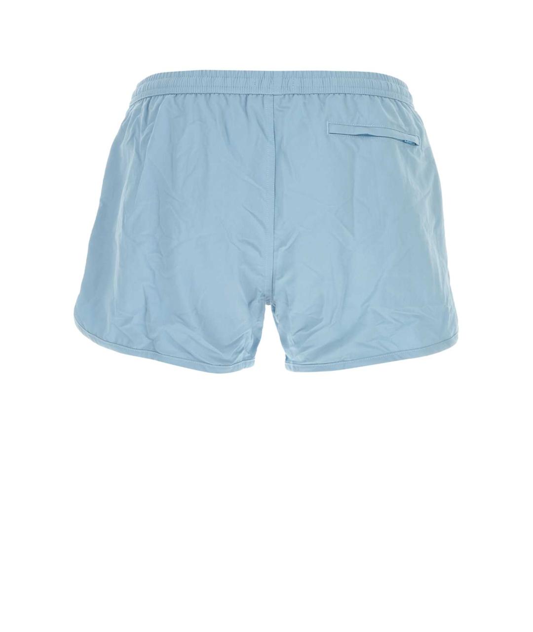 Ami Paris Голубые полиамидовые плавки, фото 2