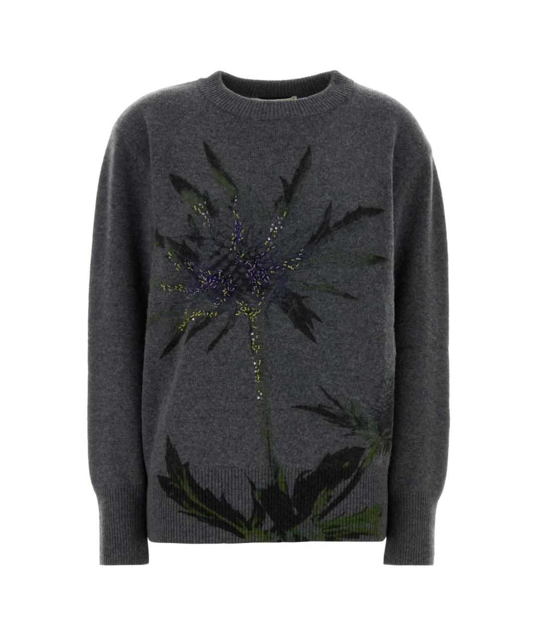 BLUMARINE Серый шерстяной джемпер / свитер, фото 1