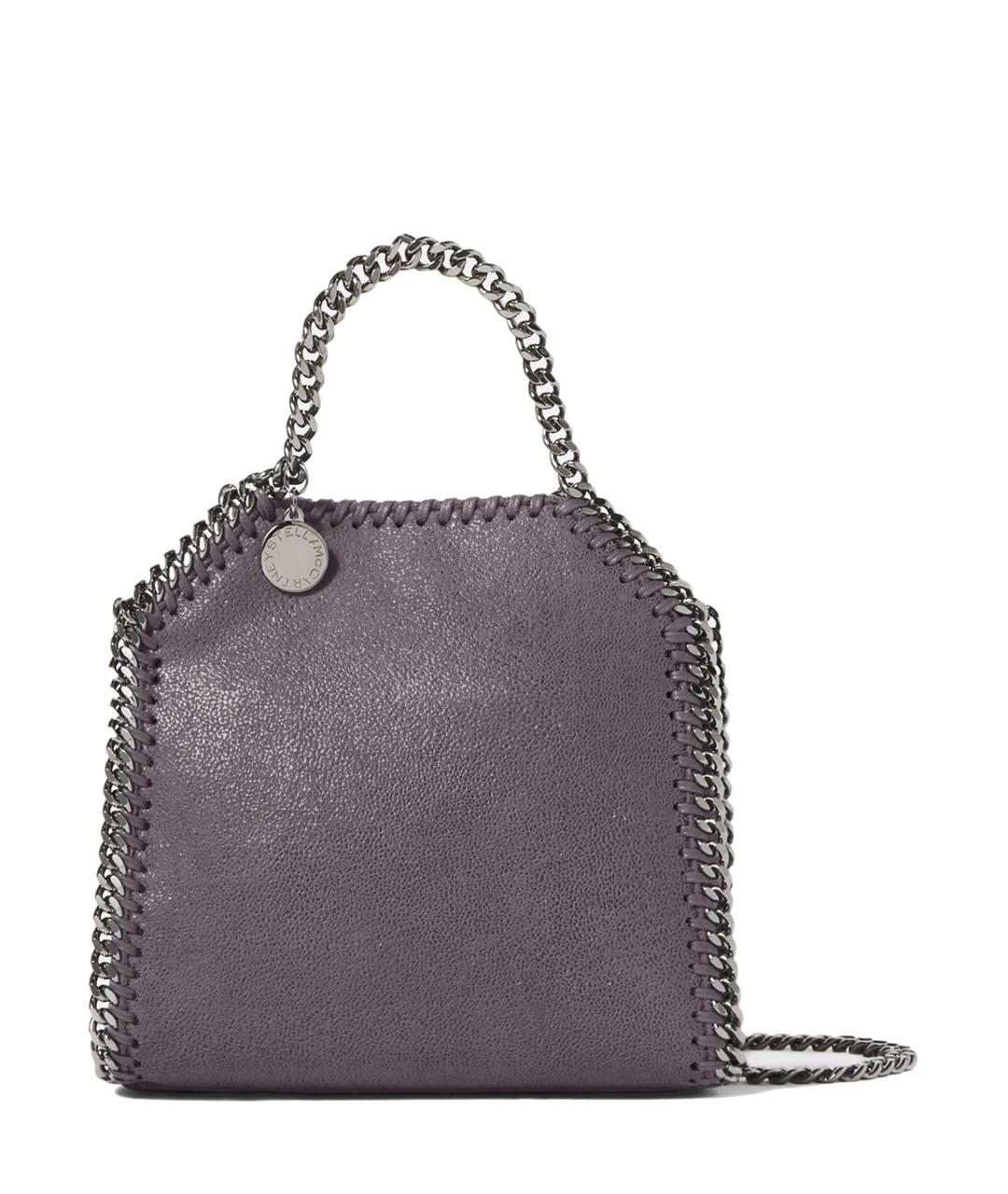 STELLA MCCARTNEY Фиолетовая сумка тоут из искусственной кожи, фото 1