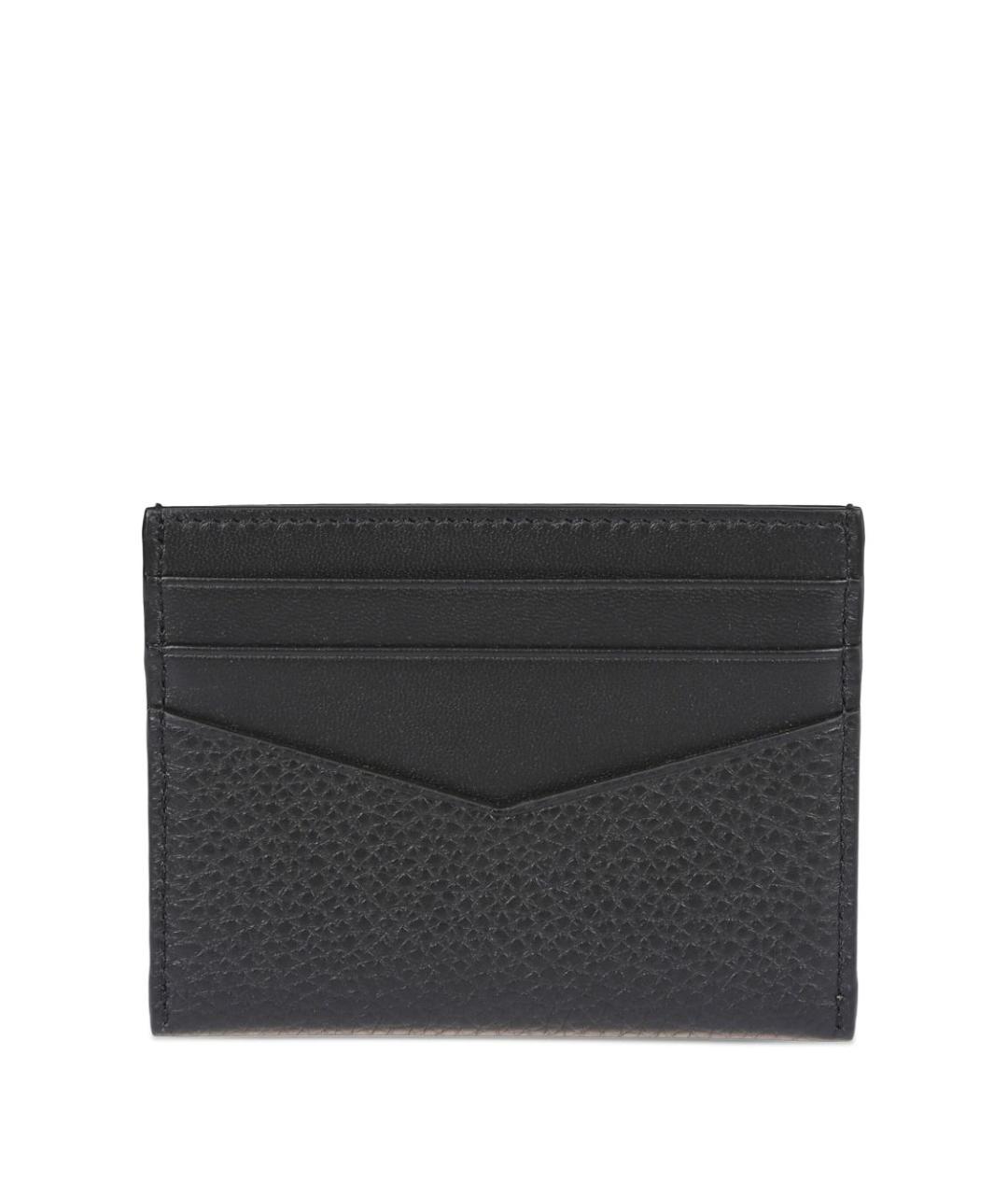 GIVENCHY Черный кожаный кардхолдер, фото 2