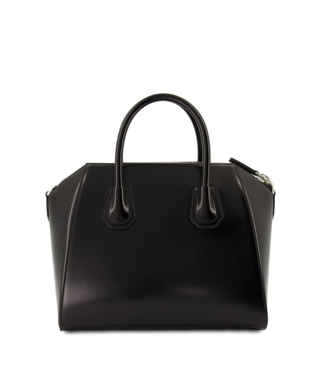 GIVENCHY Черная кожаная сумка тоут, фото 3